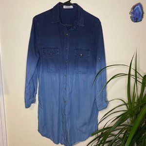 Buddy Love Basics Ombre Denim Dress